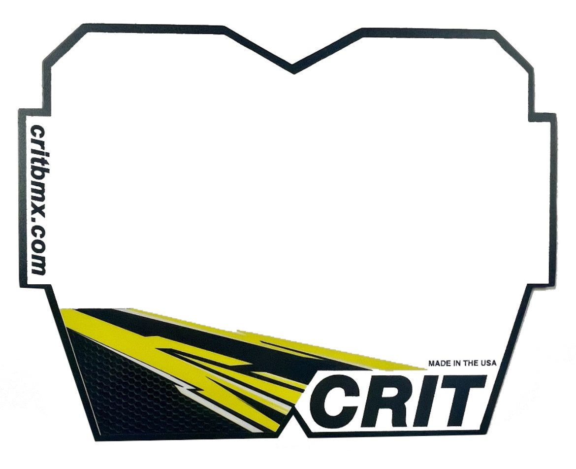 Crit Mini Number Plate