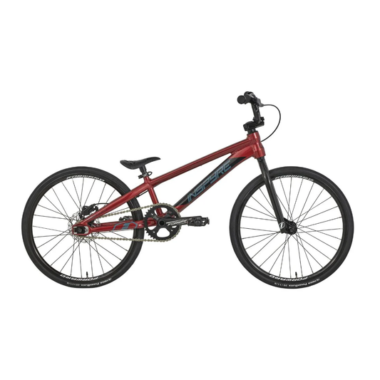 Inspyre Evo Disc BMX Race Bike-Cherry Red-Junior