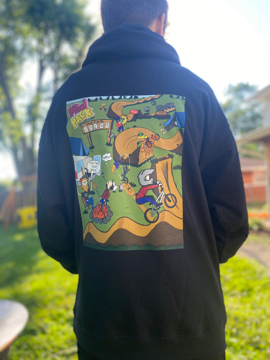 YOUTH BMX Backyard Hoodie / Mid-Pack Collection Volume 1