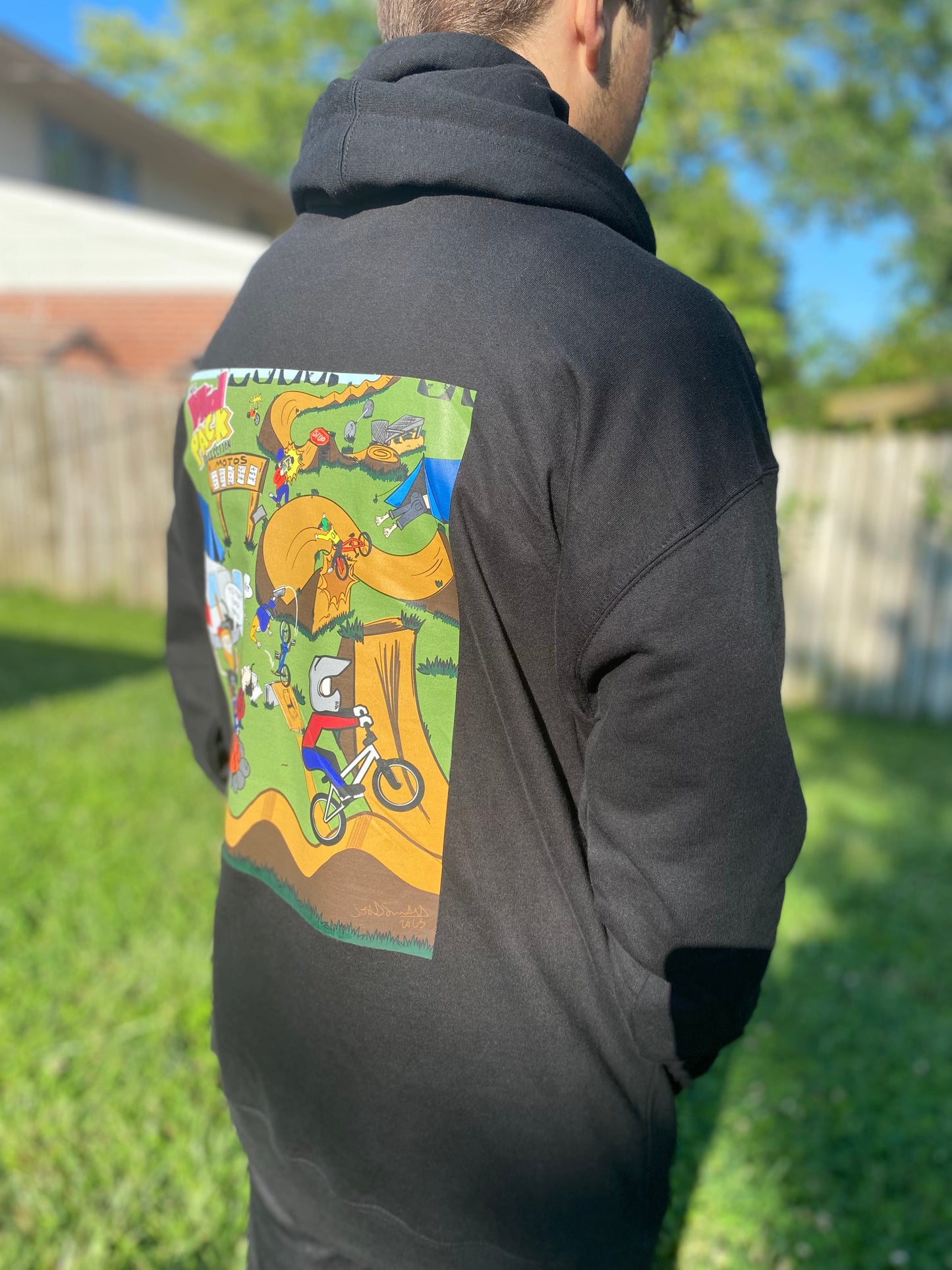 YOUTH BMX Backyard Hoodie / Mid-Pack Collection Volume 1
