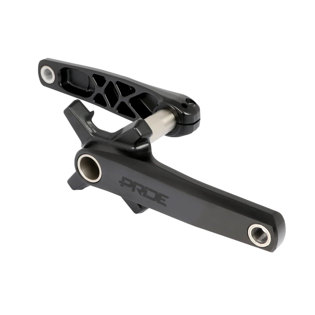 Pride Racing Newton SX 2-Piece BMX Race Cranks-Black