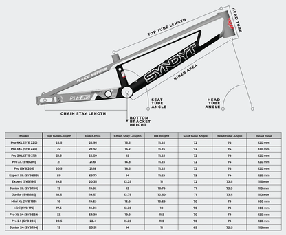 Syndyt SYB BMX Racing Bike Frame
