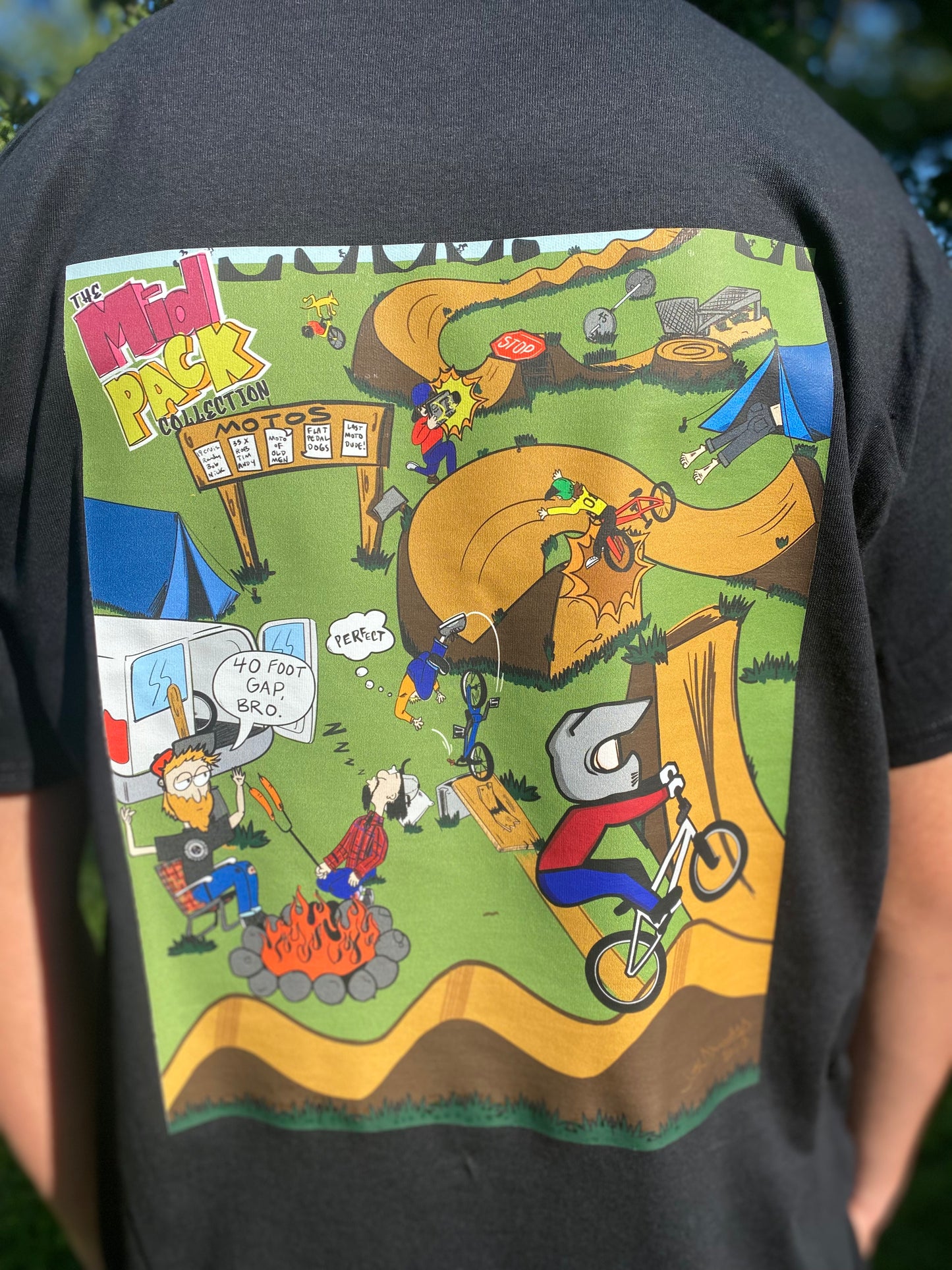 BMX Backyard Tee / Mid-Pack Collection Volume 1