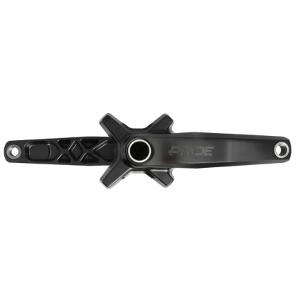 Pride Racing Newton SX 2-Piece BMX Race Cranks-Black